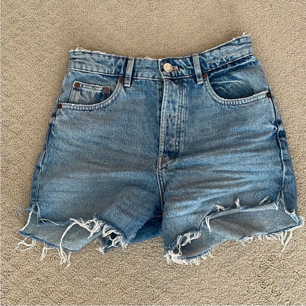 Zara denim shorts